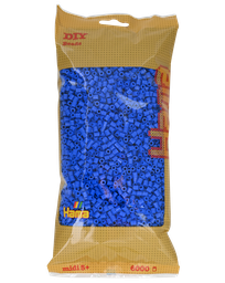 [205-09] Hama midi azul claro 6000 piezas