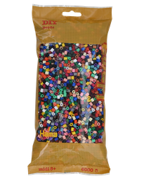 [205-67] Hama midi mix 67 (22 colores) 6000 piezas