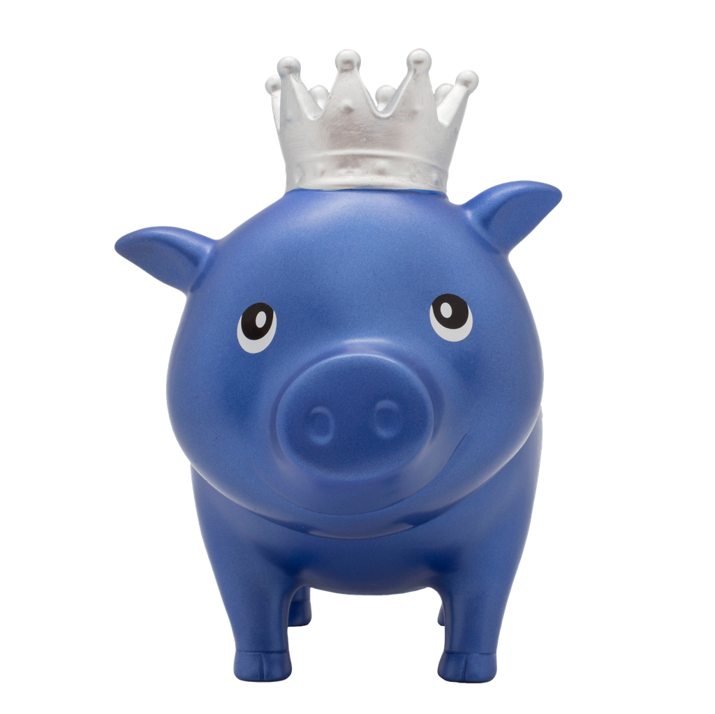 Biggys - Piggy Bank Diamante Azul