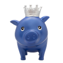 Biggys - Piggy Bank Diamante Azul