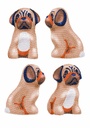 3D Sequin Art - Pug - Carlino
