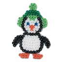  Placa / Pegboard pingüino pequeño para Hama midi 