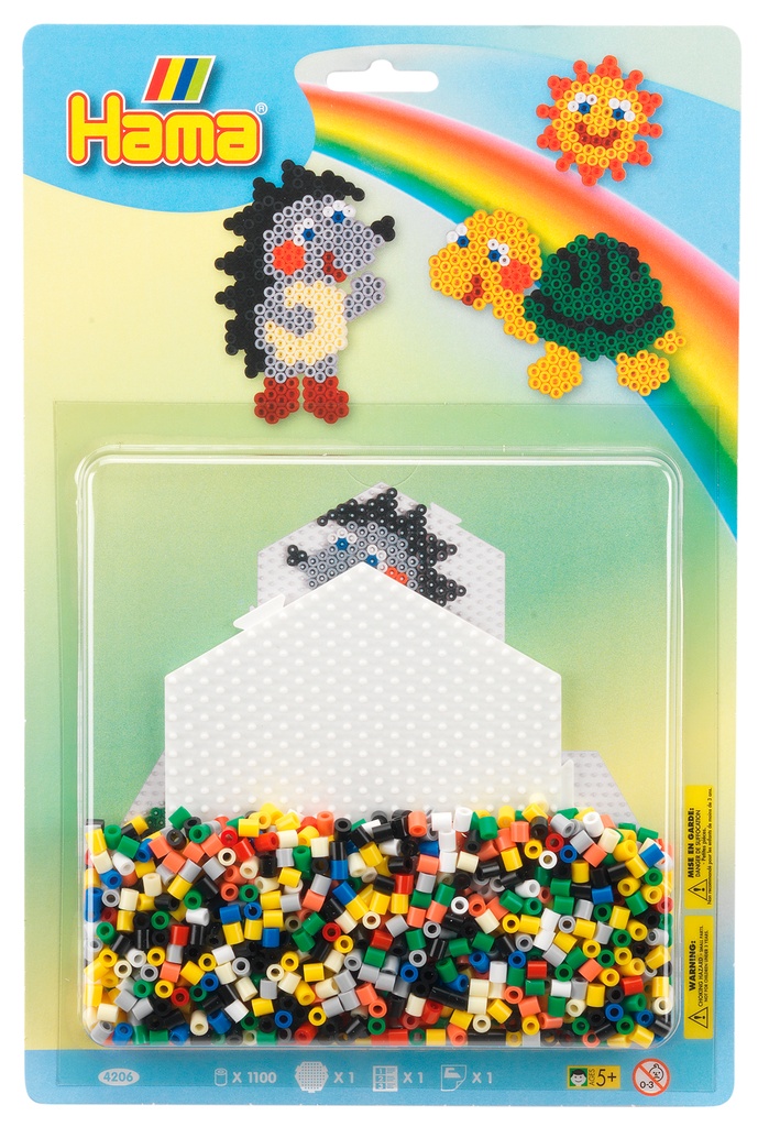 Expositor surtido - Blister 1100 beads + placa - CAJA 12 UDS 