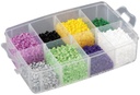 Caja de almacenamiento HAMA grande con 12000 beads y 3 pegboards