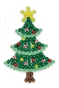 Placa / Pegboard árbol de navidad para Hama midi