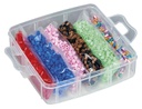 Caja de almacenamiento HAMA pequeña con 6000 beads y 3 pegboards