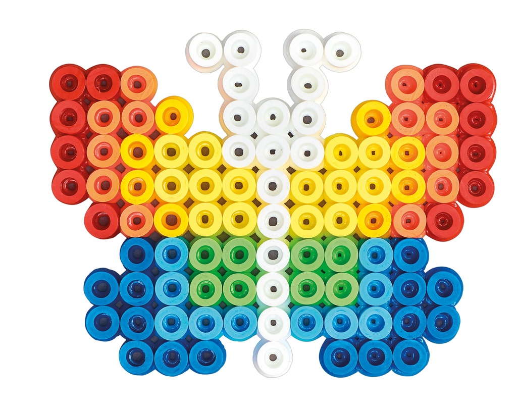 Cubo Maxi beads y placas/pegboards