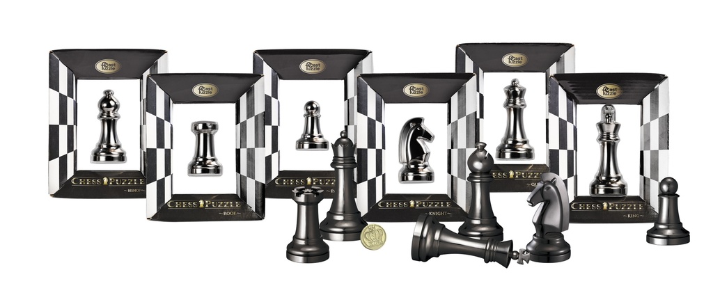 Cast Chess/Ajedrez Peón - Negro