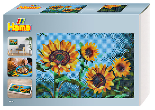 Caja regalo Hama Art : Girasoles