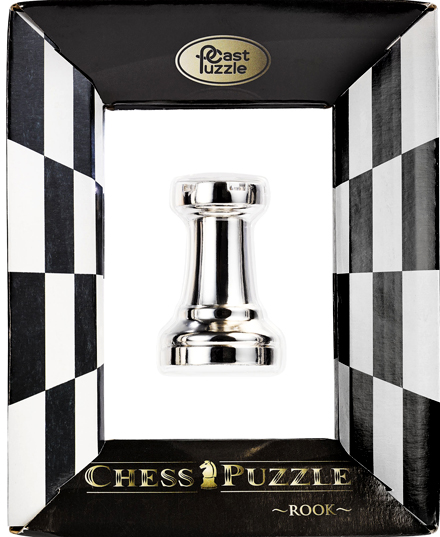 Cast Chess/Ajedrez Torre - Plateado