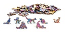 E2D Puzzle Arcoiris en madera - Gato