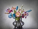 Kit Hama Beads Midi Hama Art : Ramo de flores