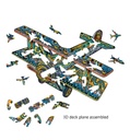 E2D Puzzle Arcoiris en madera - Avión