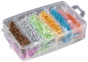 Caja de almacenamiento HAMA grande con 12000 beads y 3 pegboards