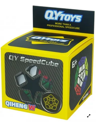 Cubo Qiyi Megaminx Qiheng Negro