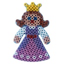 Placa / Pegboard princesa para Hama Maxi