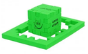 Cococrash rompecabezas de goma eva Nivel 2 Verde