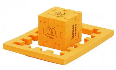 Cococrash rompecabezas de goma eva Nivel 4 Naranja