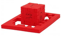 Cococrash rompecabezas de goma eva Nivel 5 Rojo