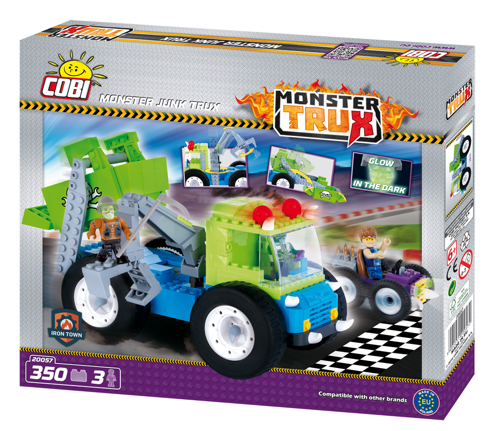 Monster Trux - Camión de la basura monstruoso