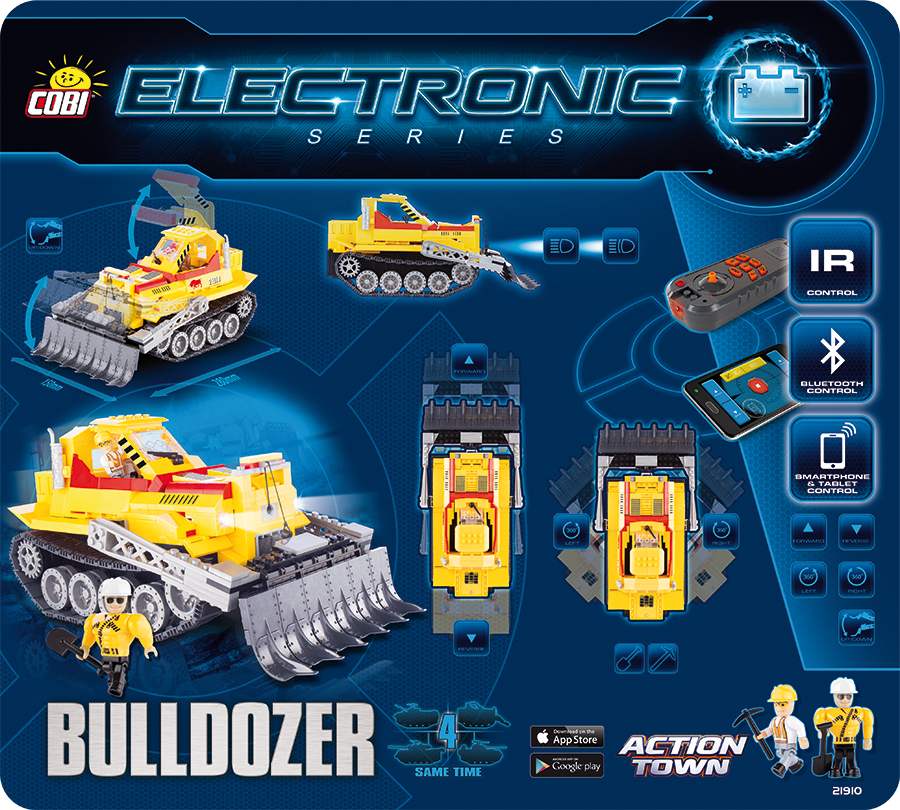 Electronic - Bulldozer con Bluetooth