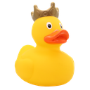 Pato XXL amarillo con corona