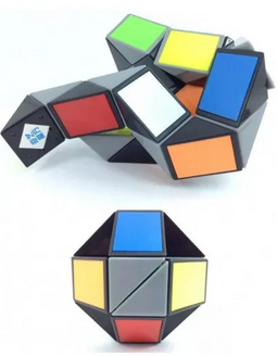 Cubo Qiyi Snake 24 Arcoiris