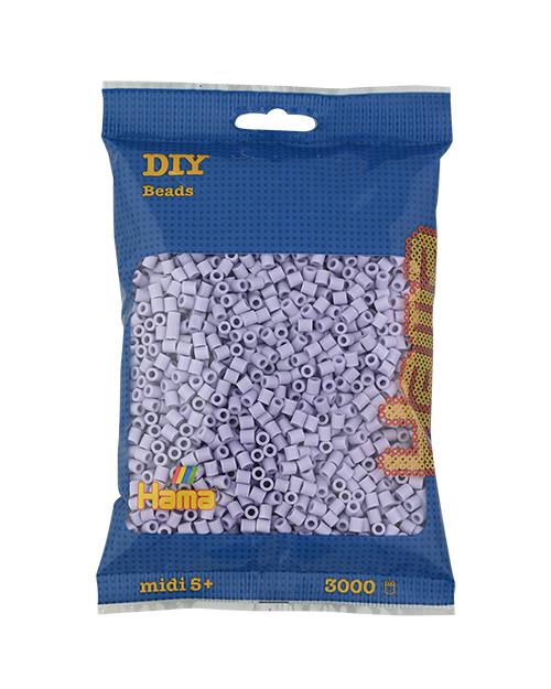 Hama midi violeta claro 3000 piezas