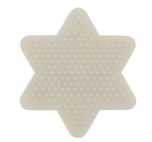 Hama Bio Placa / Pegboard estrella pequeña para Hama midi