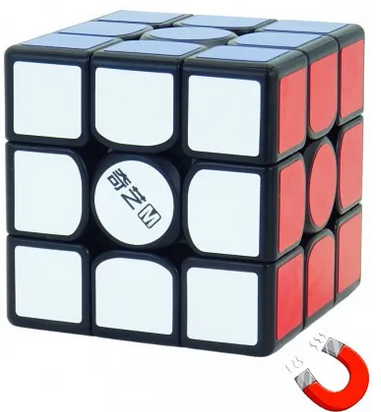 Cubo Qiyi 3x3 M Pro Negro