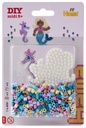 Blister Hama Beads Midi 450 beads + placa sirena + papel de planchado