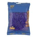 [201-24] Hama midi violeta translúcido 3000 piezas