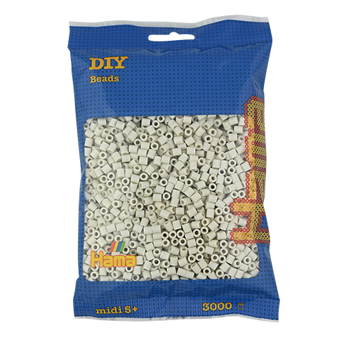 Hama midi blanco nublado 3000 piezas