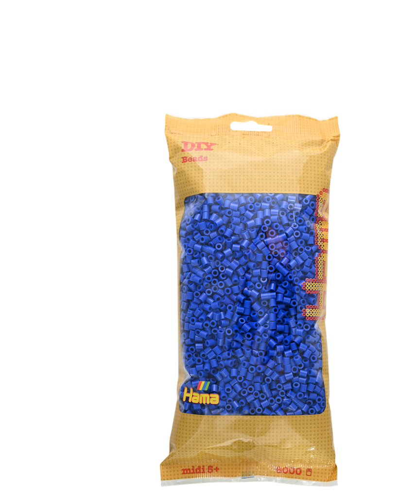 Hama midi azul 6000 piezas