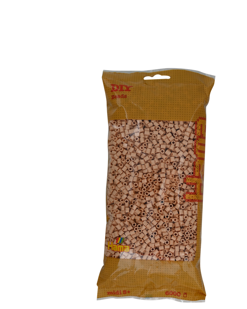Hama midi beige 6000 piezas