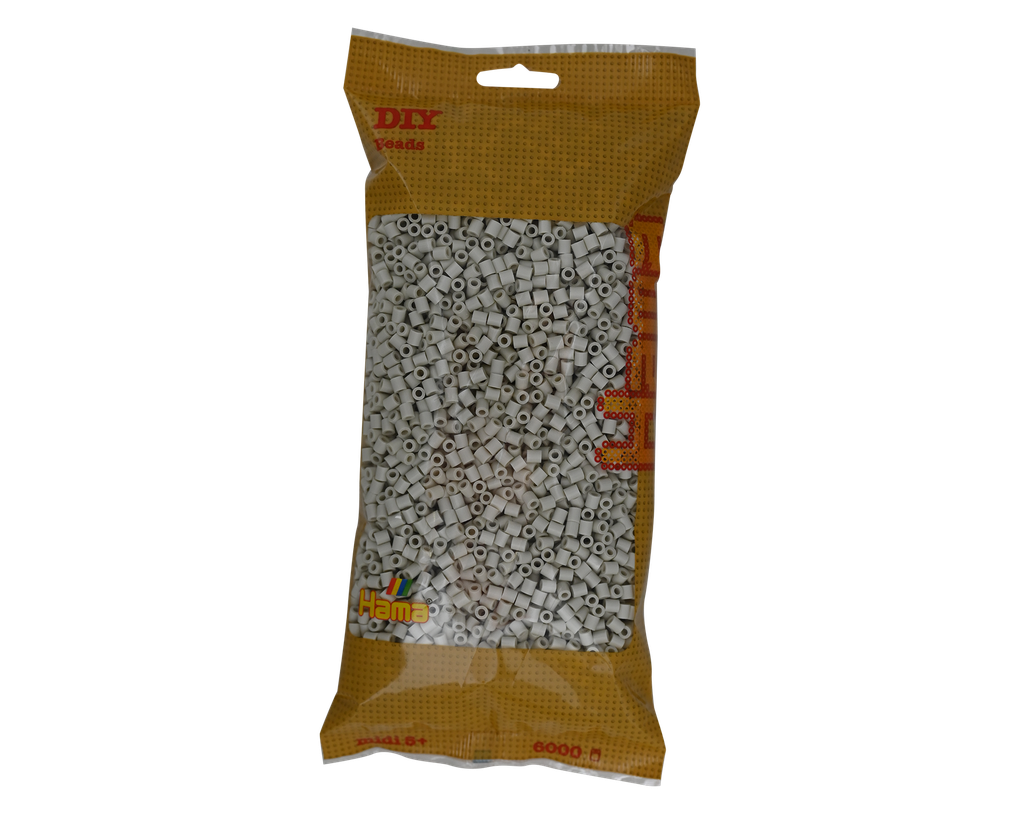 Hama midi blanco nublado 6000 piezas