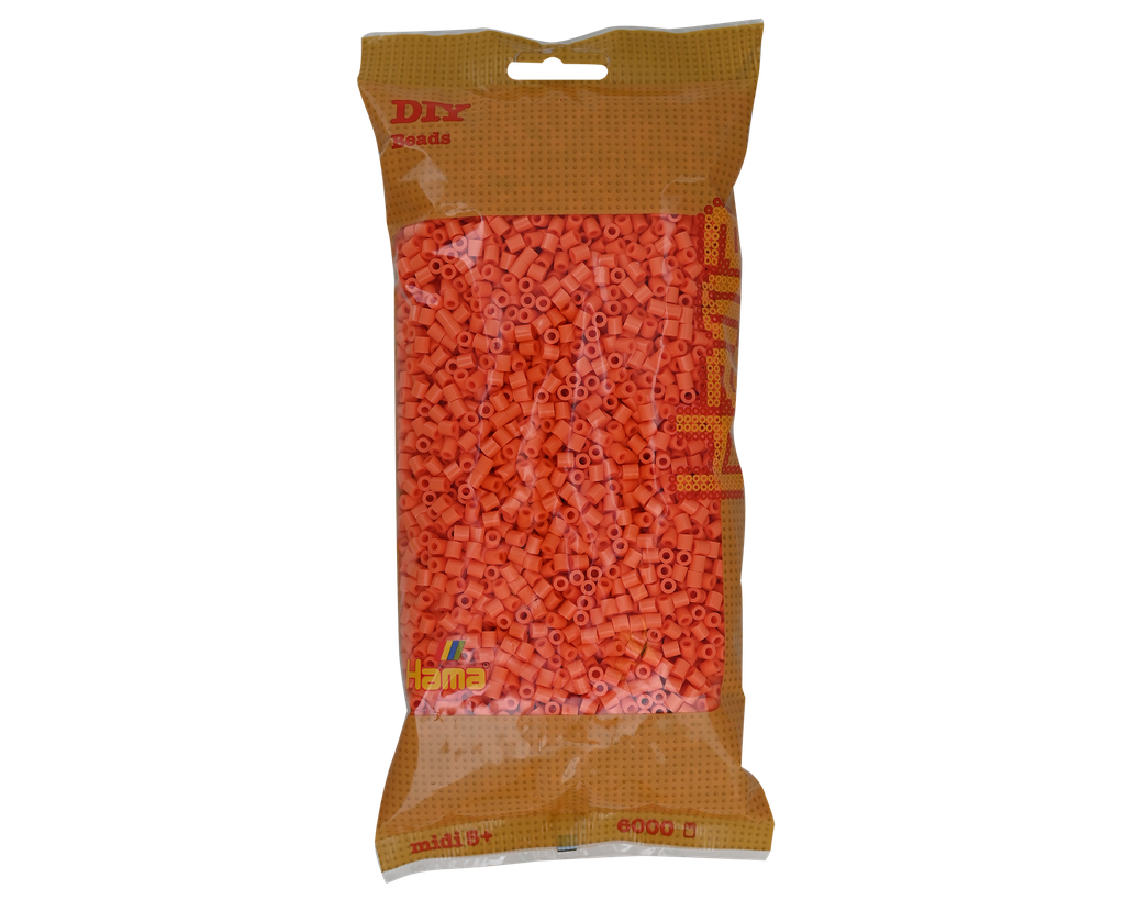 Hama midi albaricoque 6000 piezas