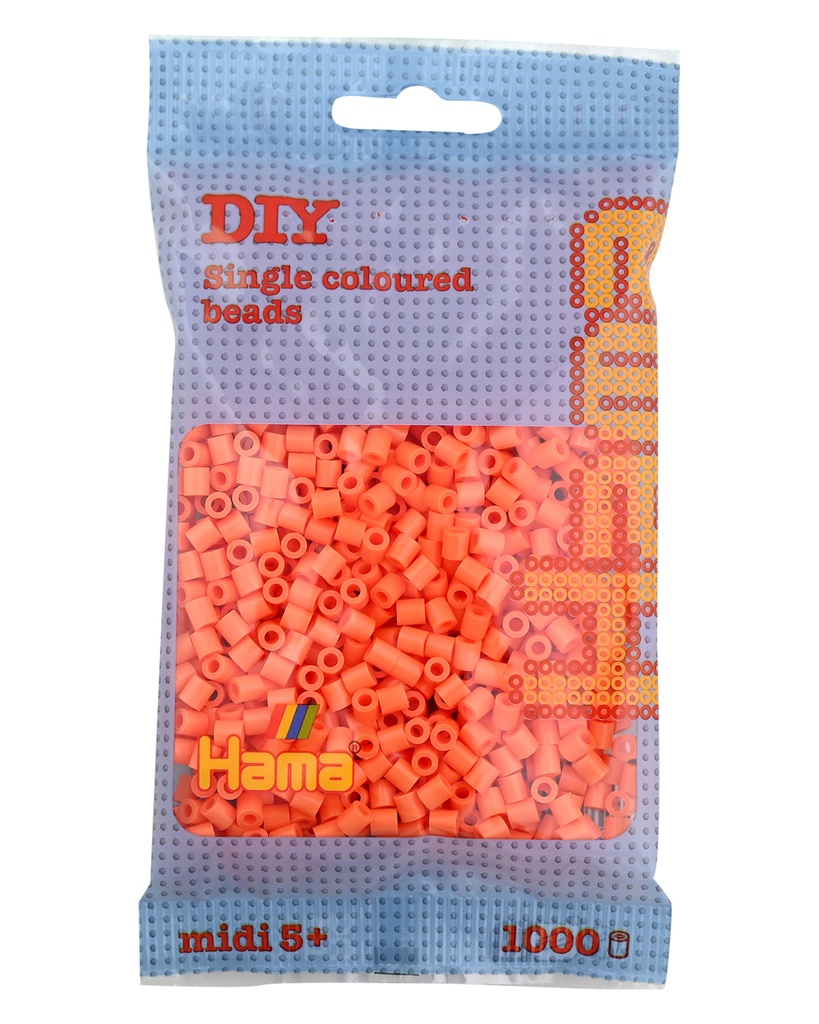 Hama midi albaricoque 1000 piezas