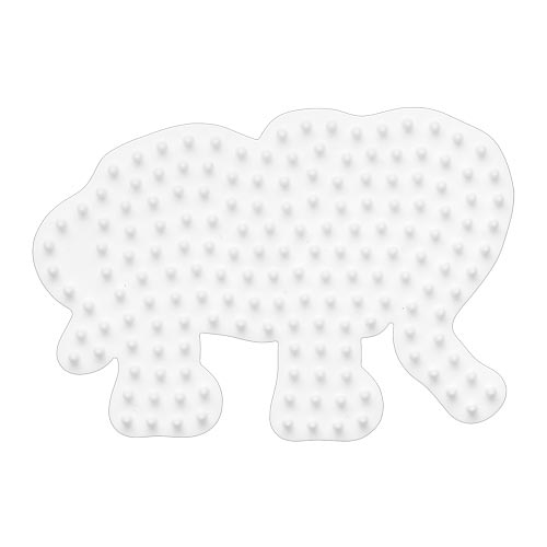  Placa / Pegboard elefante pequeño para Hama midi 