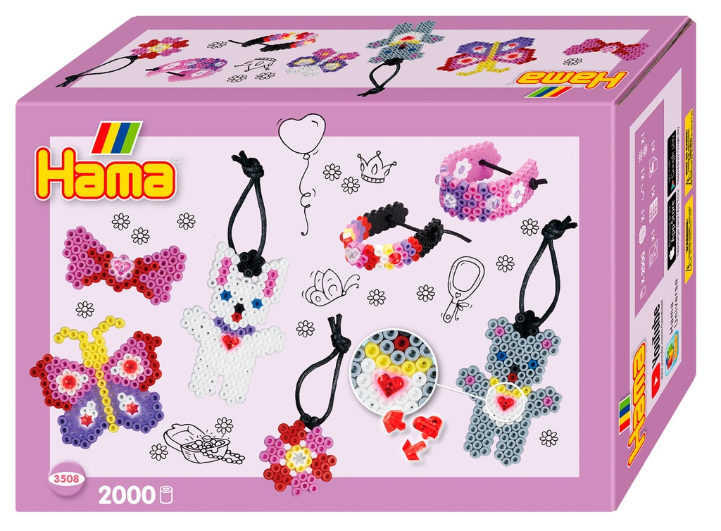 Kit Hama Beads Midi Accesorios de Moda (3508)