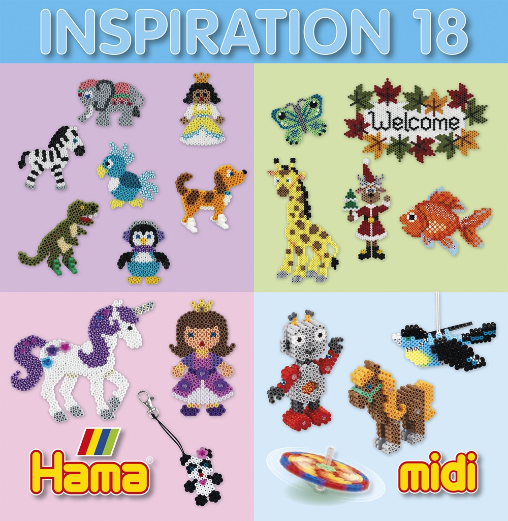 Hama Beads Inspiration número 18 (Midi)