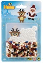 Blister Hama Beads Midi 450 beads + placa pingüino pequeña + papel de planchado