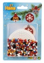 Blister Hama Beads Midi 450 beads + placa circular pequeña + papel de planchado