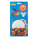 Blister Hama Beads Midi 450 beads + placa circular pequeña + papel de planchado 