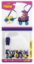 Blister Hama Beads Midi 350 beads color y bicolor + placa hexagonal peq. + papel de planchado