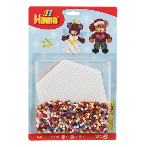 Blister Hama Beads Midi 1100 beads Navidad 