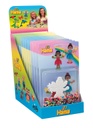 Expositor surtido - Blister Hama Beads Midi 1100 beads + placa - CAJA 12 UDS 