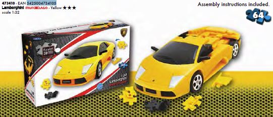 E3D Lamborghini Murciélago - Amarillo