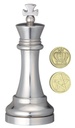 Cast Chess/Ajedrez Rey - Plateado