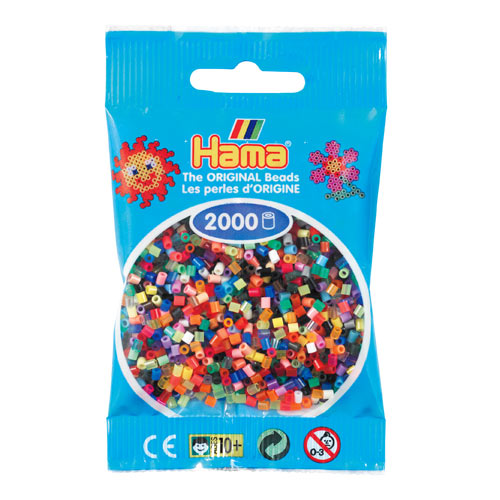 Hama Mini mix 2000 piezas 48 colores